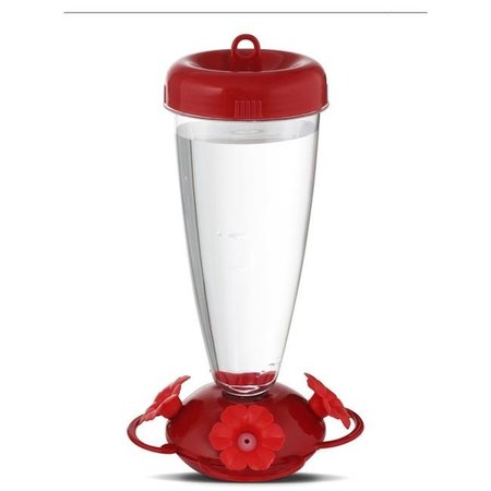 GRILLGEAR Hummingbird 24 oz Plastic Top Fill Bird Feeder GR153517